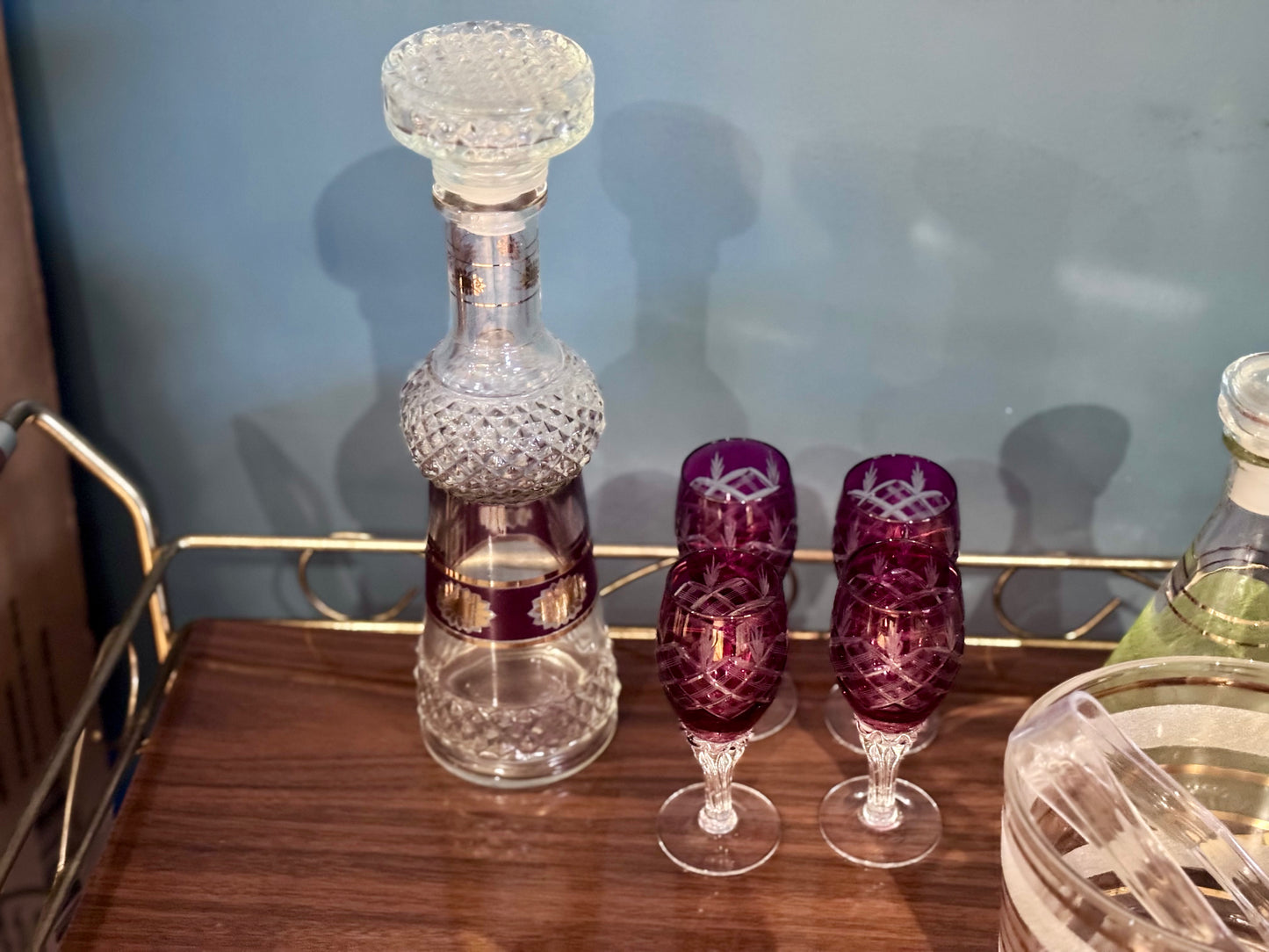 Vintage Wine Decanter (Luminarc France)