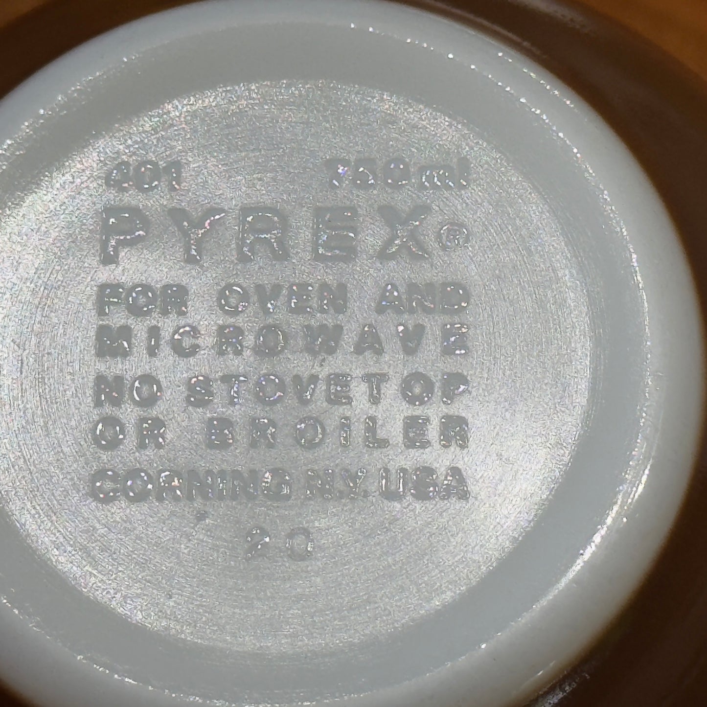 PYREX 401 'Woodland' Small Mixing Bowl