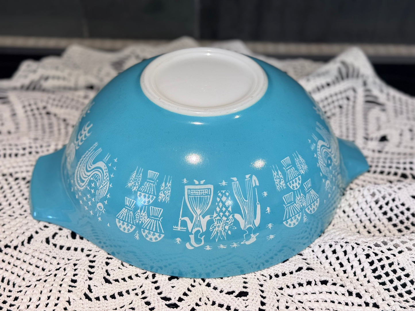 PYREX Butterprint #444 Cinderella Mixing Bowl