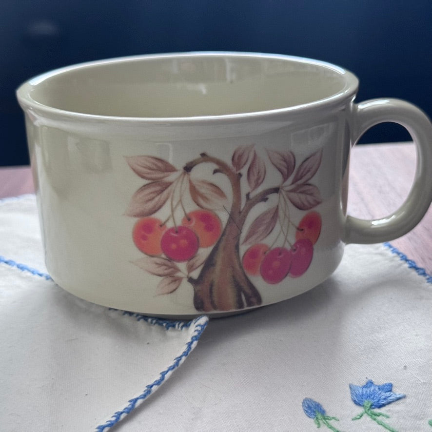Fruit Pattern Storeware Mugs/Soup Cups