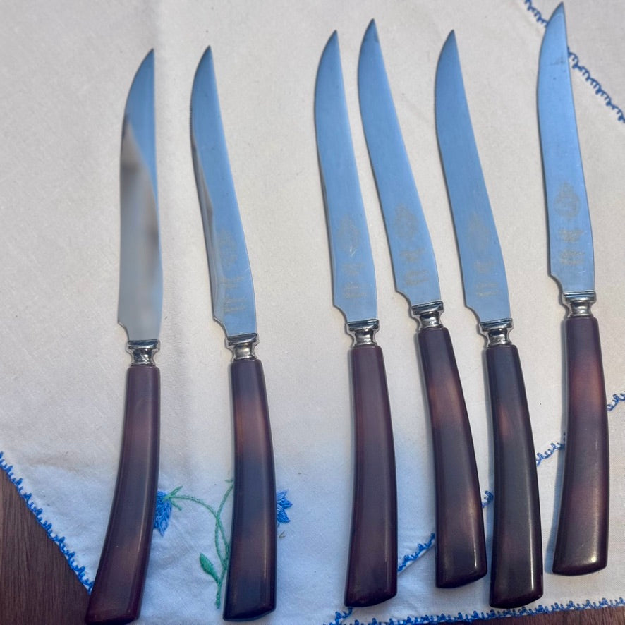 Warranted GH Stainless Steel Steak Knives