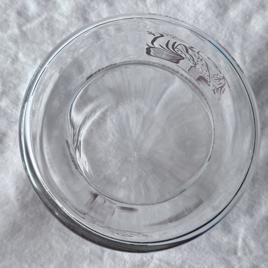 Glass Rooster Apothecary Jar/Canister