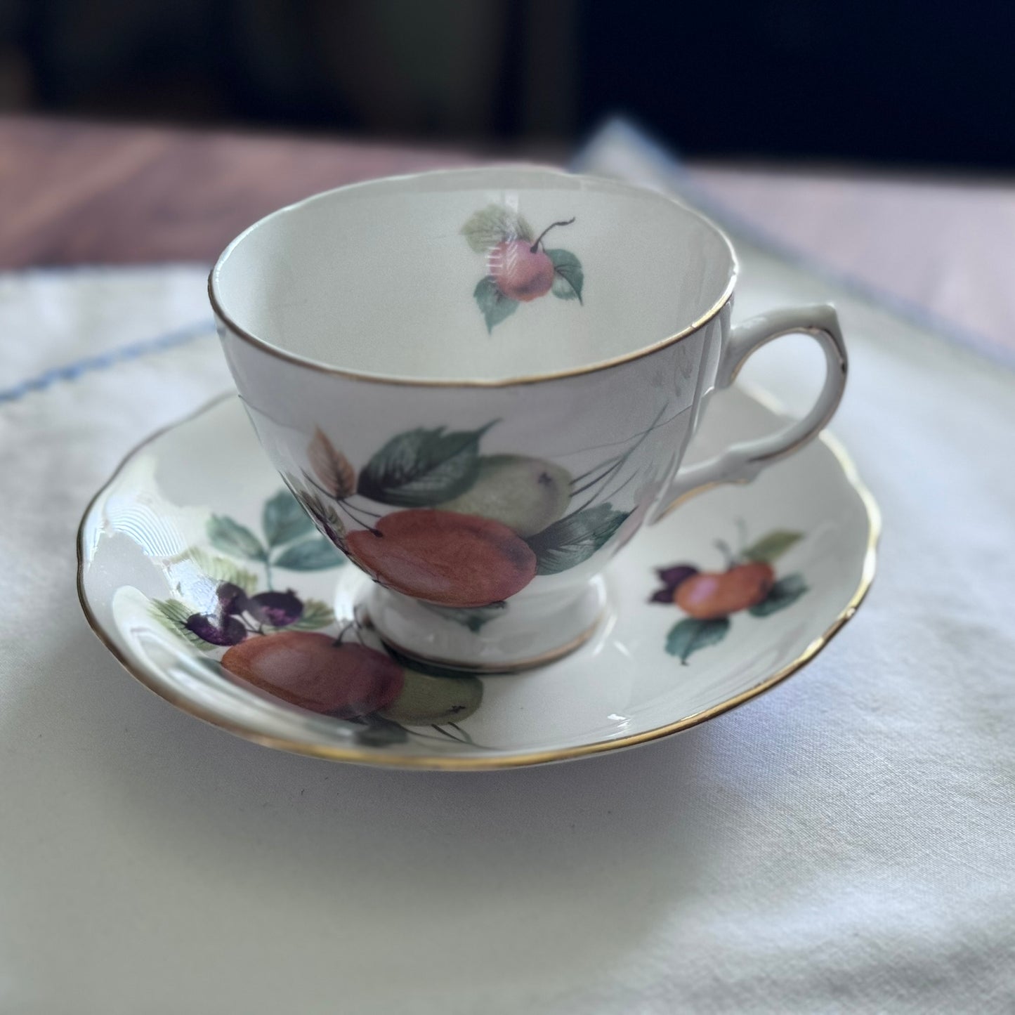 Queen Anne N B & D 76 Tea Cup and Saucer