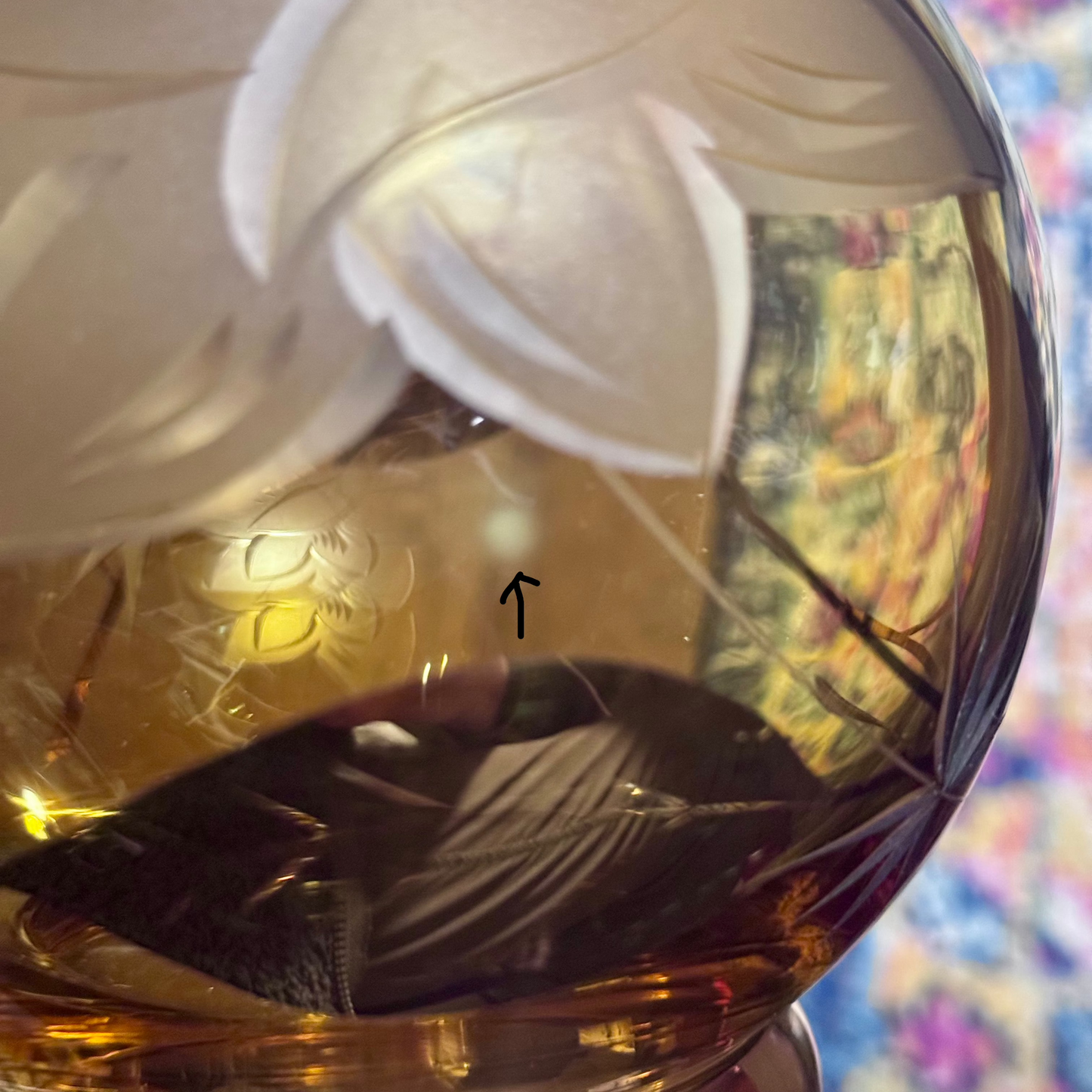 Moser Glass Decanter