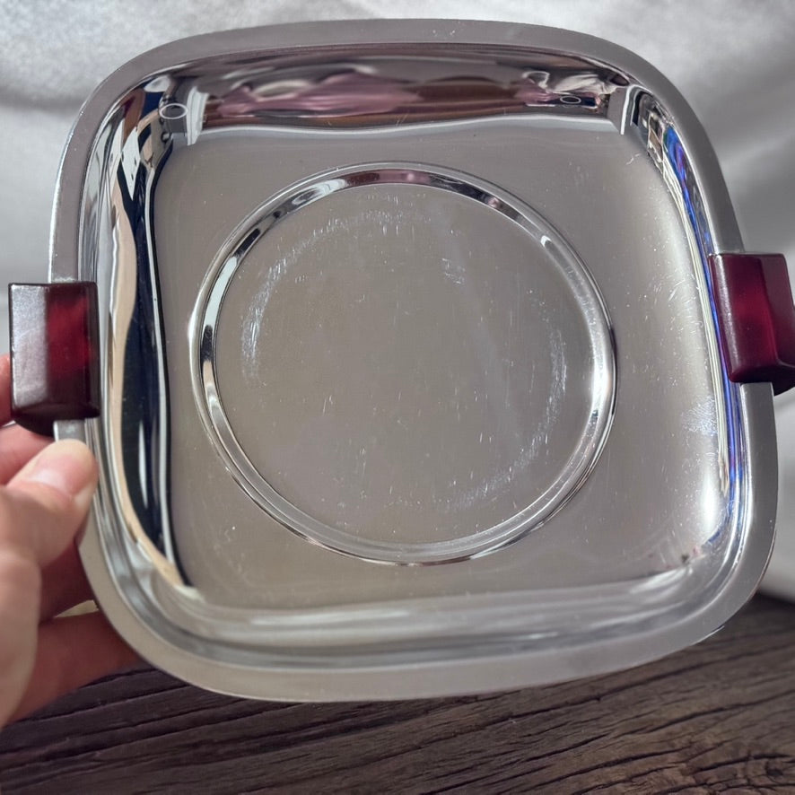 Glo-Hill Small Chrome Serving Tray