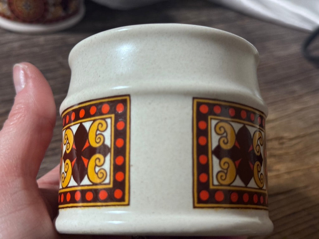 Sadler Cream & Sugar Bowl