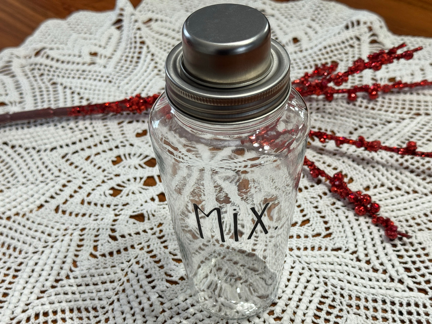 RAE DUNN 'Mix' Cocktail Shaker