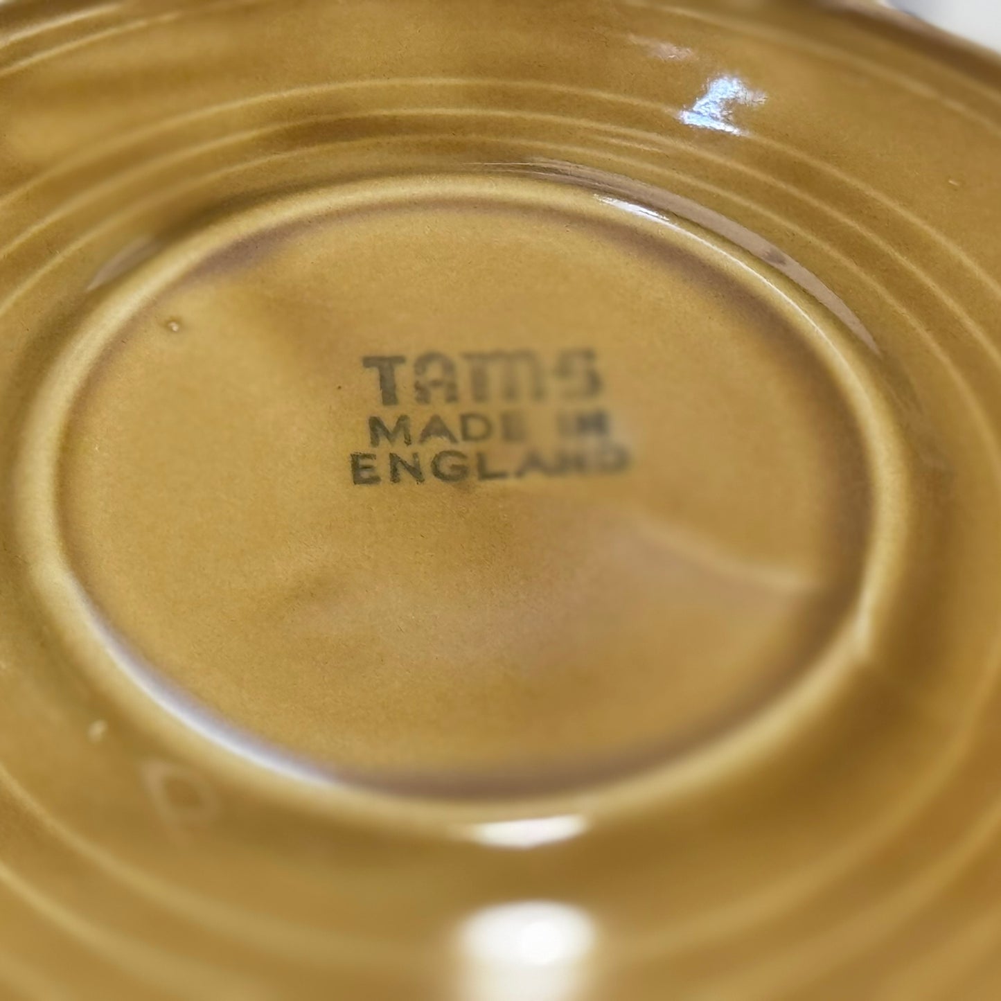 Tams England Harvest Gold Tulip Coffee Cups & Saucers
