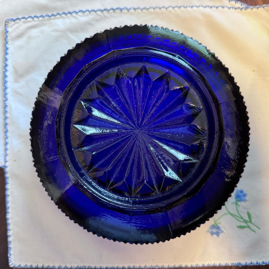 Cobalt Blue Serving/Fruit Bowl