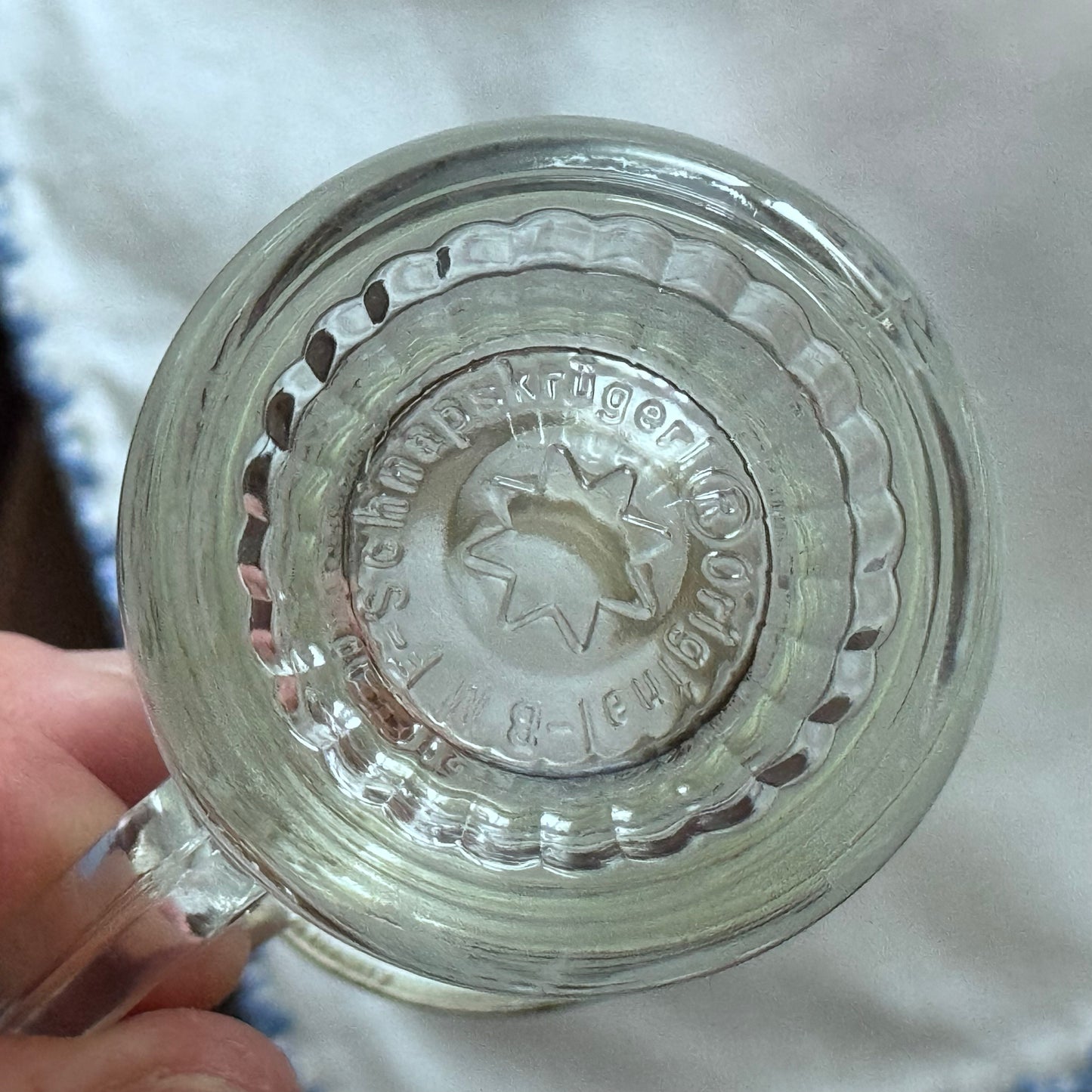 Original Mini BMF Schnapskrugerl Beer Stein