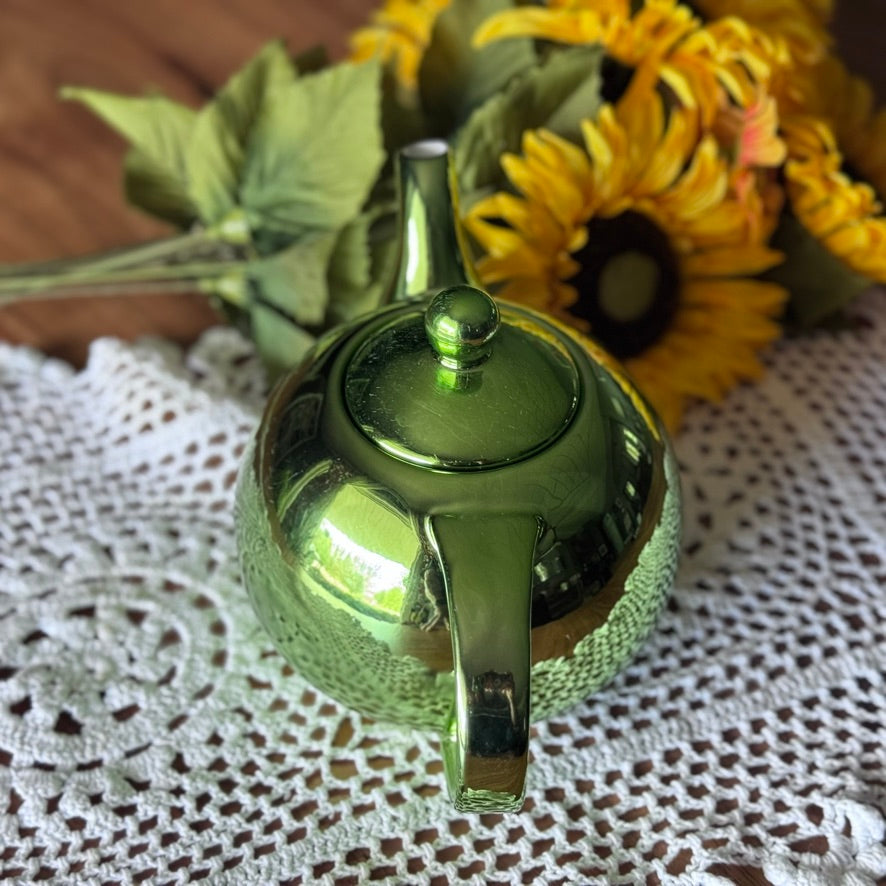 Torre & Tagus Green Teapot