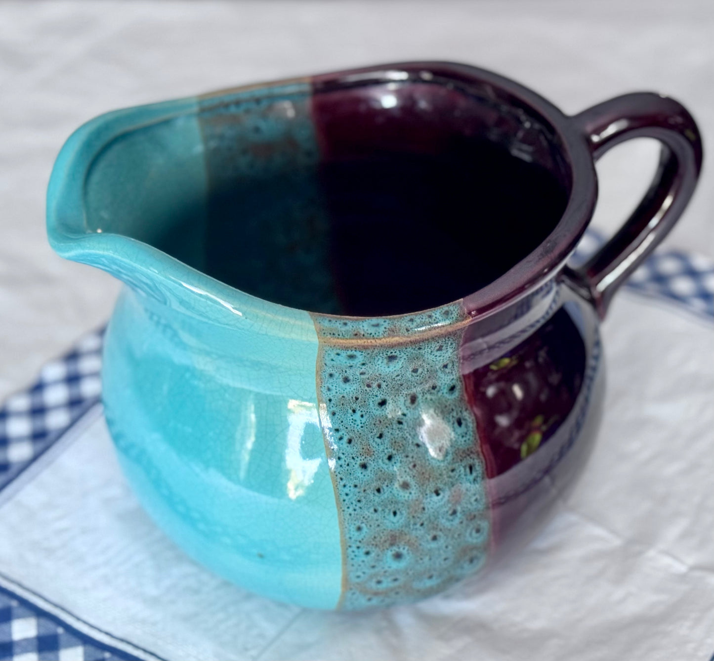 Large Pottery Jug/Pitcher