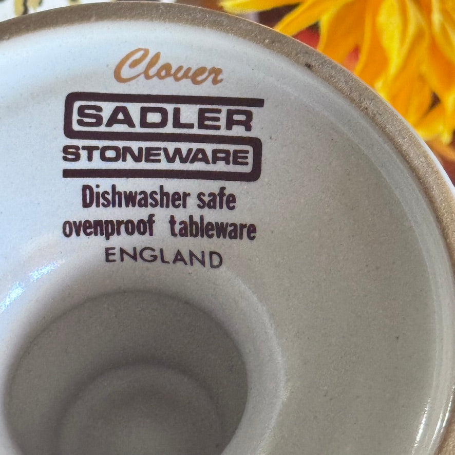 'Clover' Stoneware Wine Chalice/Goblet Sadler