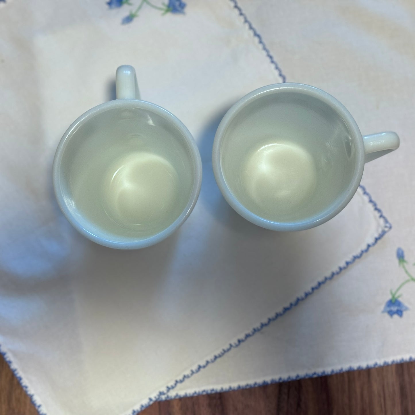 Pyrex 'Old Town Blue' Coffee Mugs