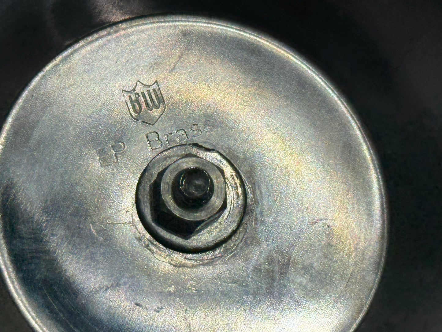 EP Brass Silver Plated Wine Bottle Basket