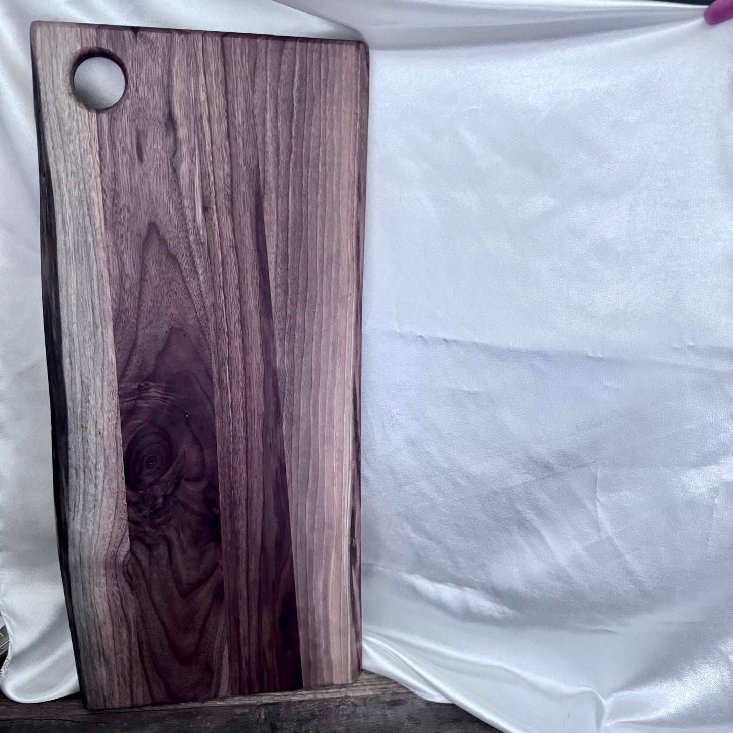 Large Live Edge Walnut Cutting Board
