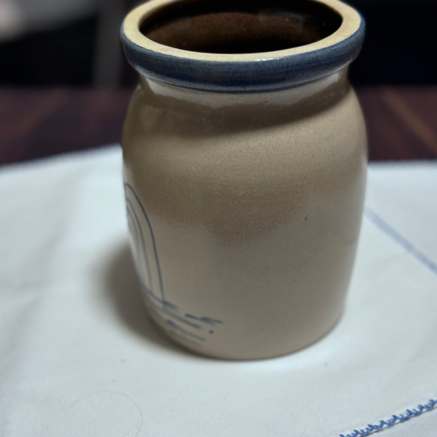 Beaumont Brothers Pottery Rooster Jar/Crock