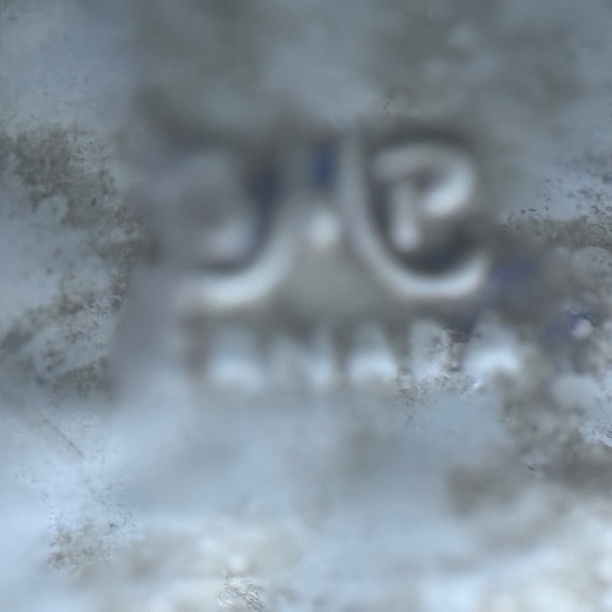 Blue Mountain Pottery Lily Pad/Tractor Seat Platter