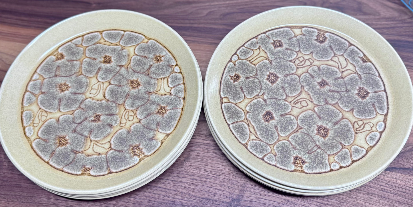 Crown Lynn Earthstone 'Camille D627' New Zealand Dish Set