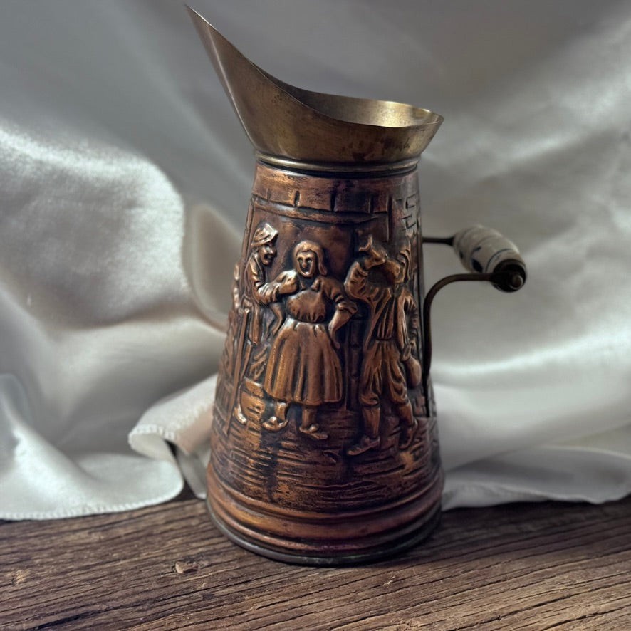 Copper/Brass Pitcher