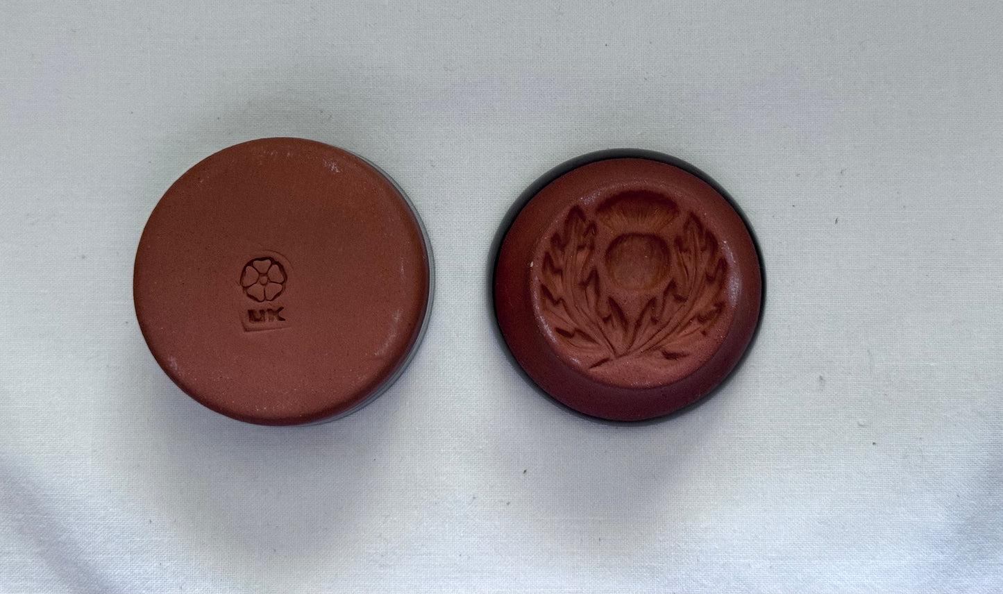 Rosecraddoc Pottery "Thistle" Butter Mold