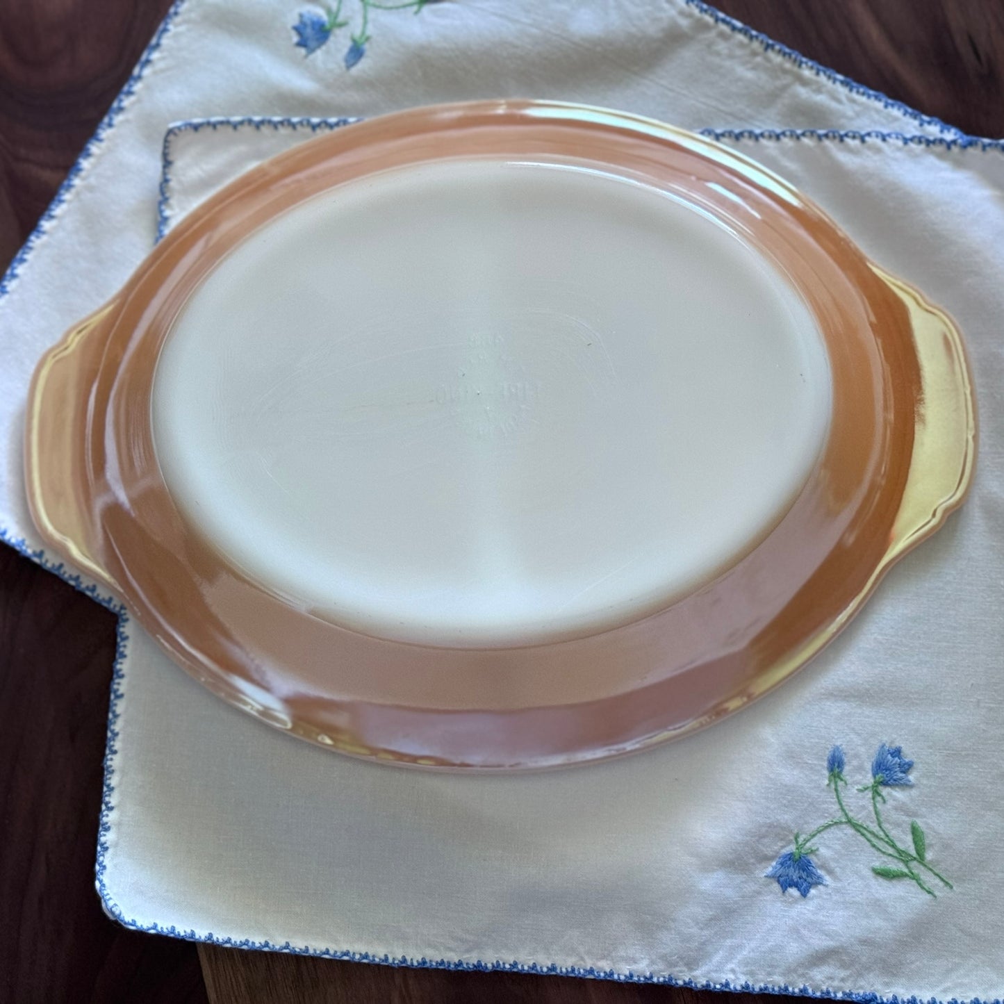 Fire King Divided Casserole Dish