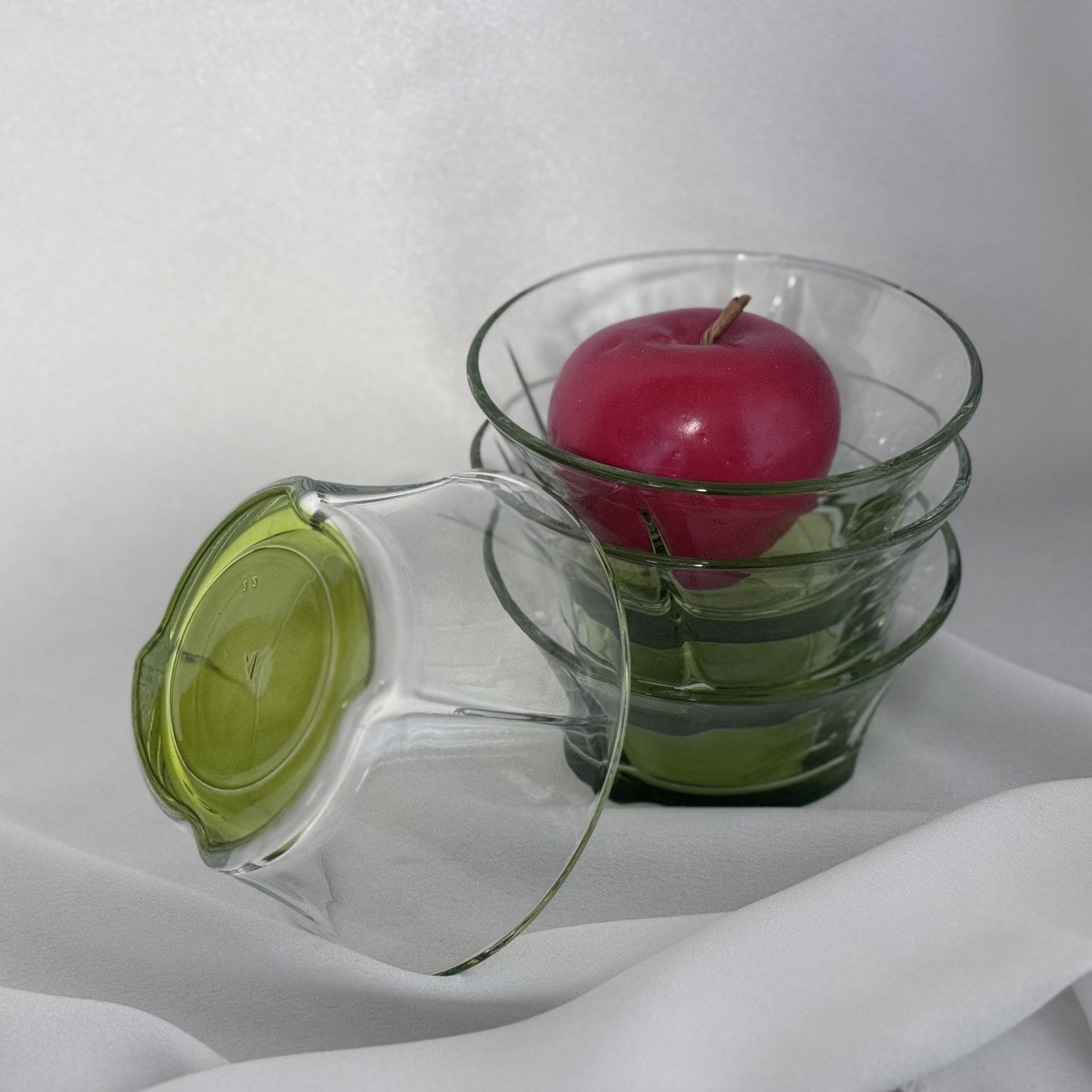 Art Craft Coral Truva Small Glass Bowls