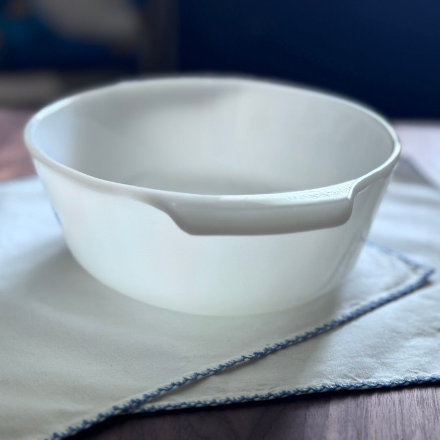 Anchor Hocking Fire King Blue Cornflower Casserole