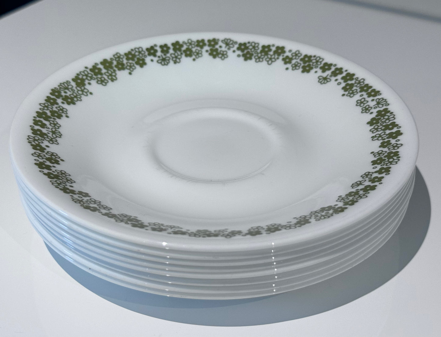 Corelle Spring Blossom, Crazy Daisy, Hook Handle, Cups and Saucers