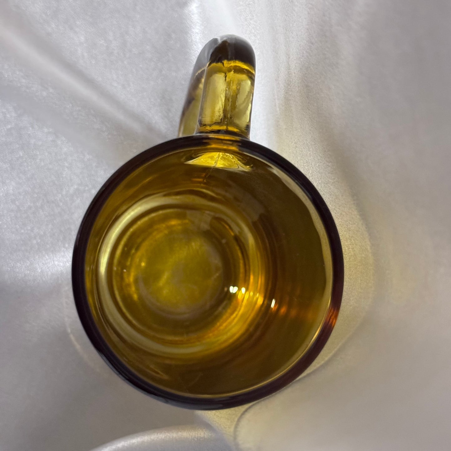 Amber Glass Mugs