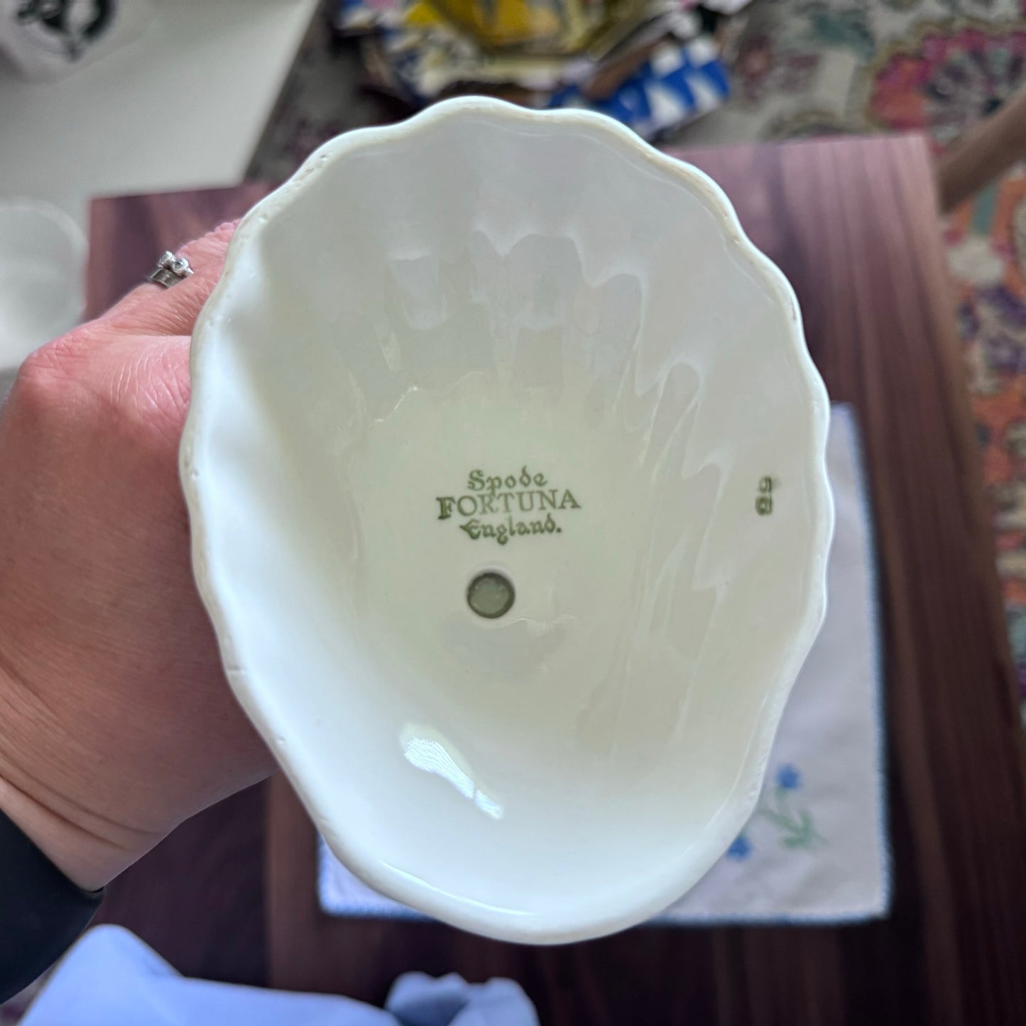 Spode Shell Vase
