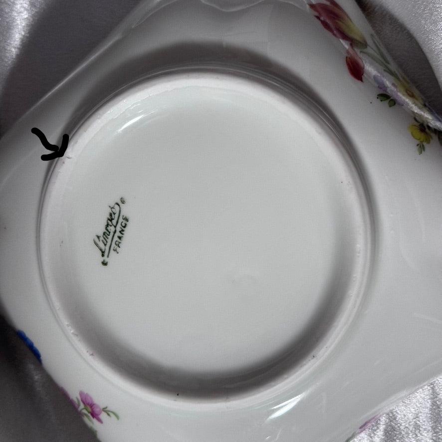 Limoges France Square Bowl