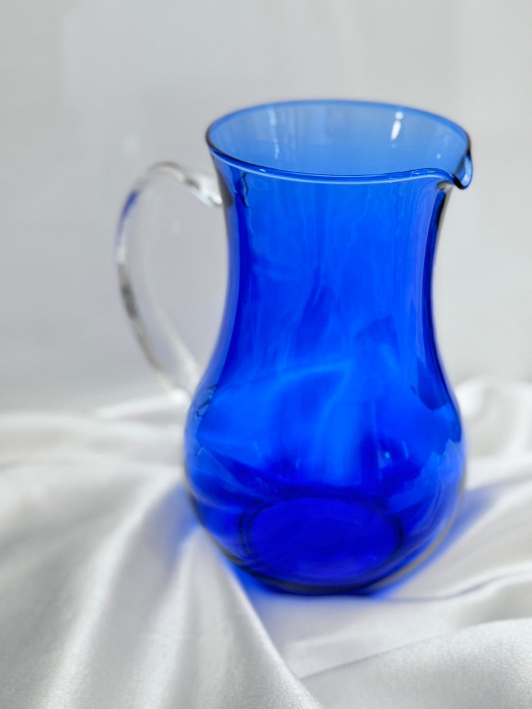 Cobalt Blue Pitcher