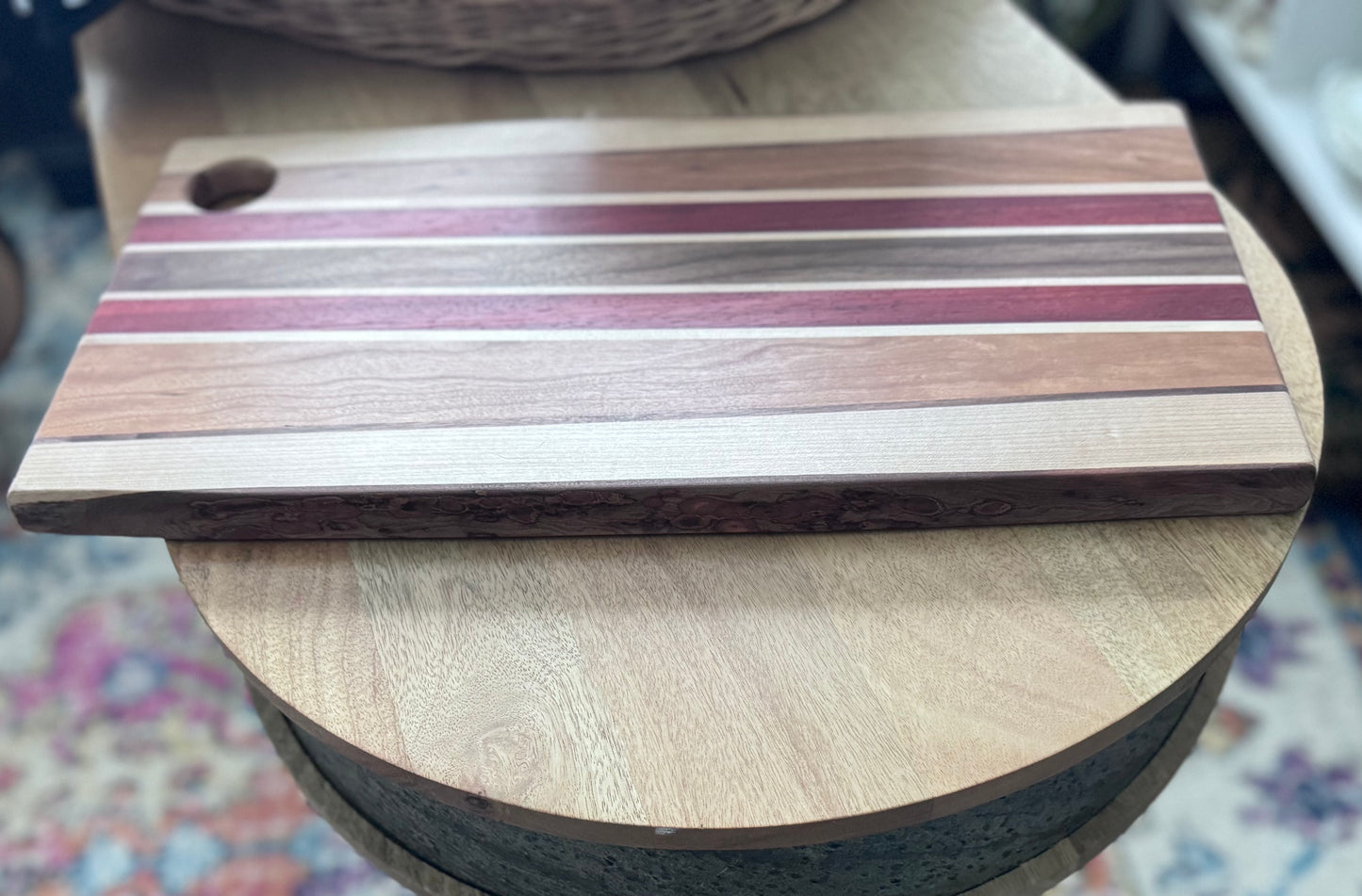 Mixed Wood Cutting Board