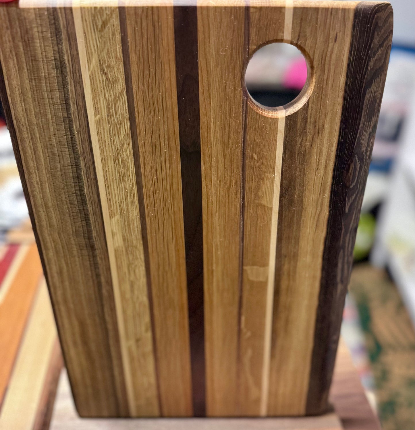 Smaller Mixed Wood Cutting Board