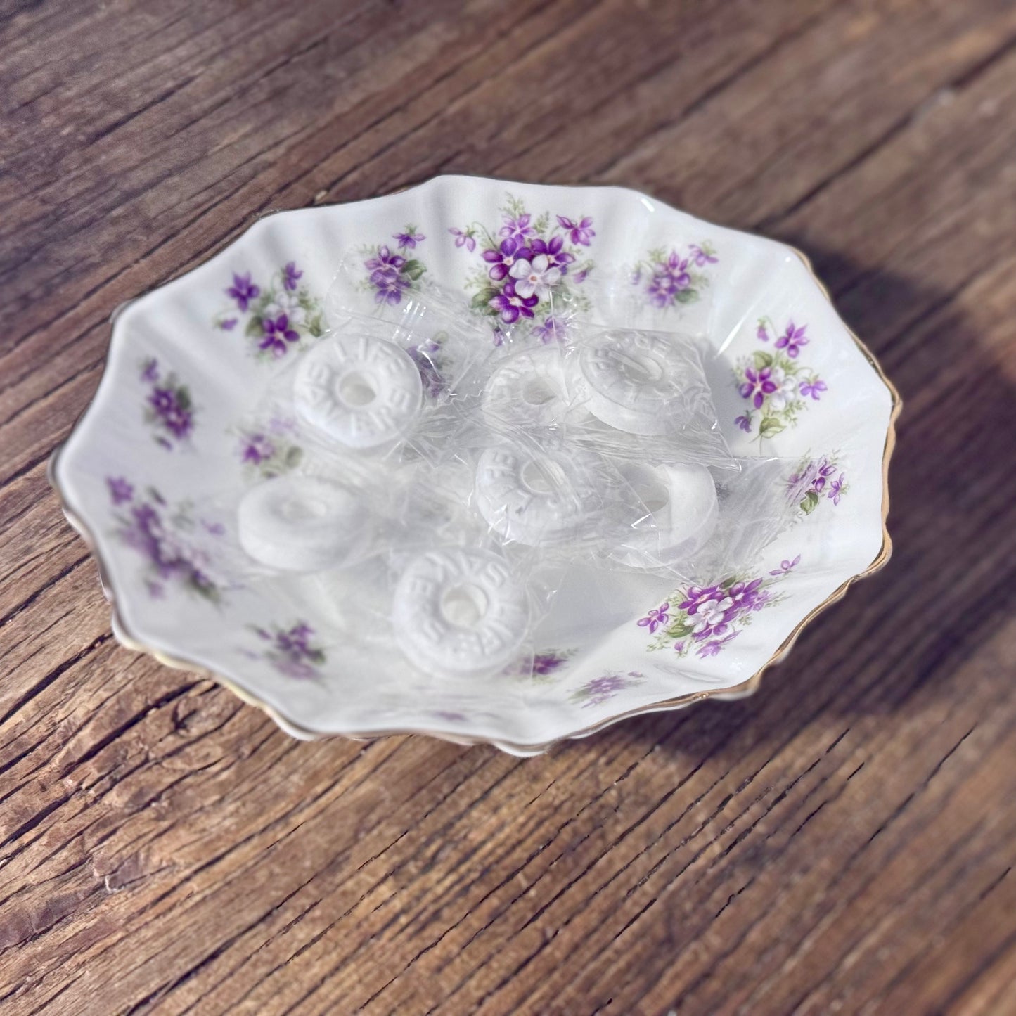 Royal Albert 'Sweet Violets' Serving/Candy Dish