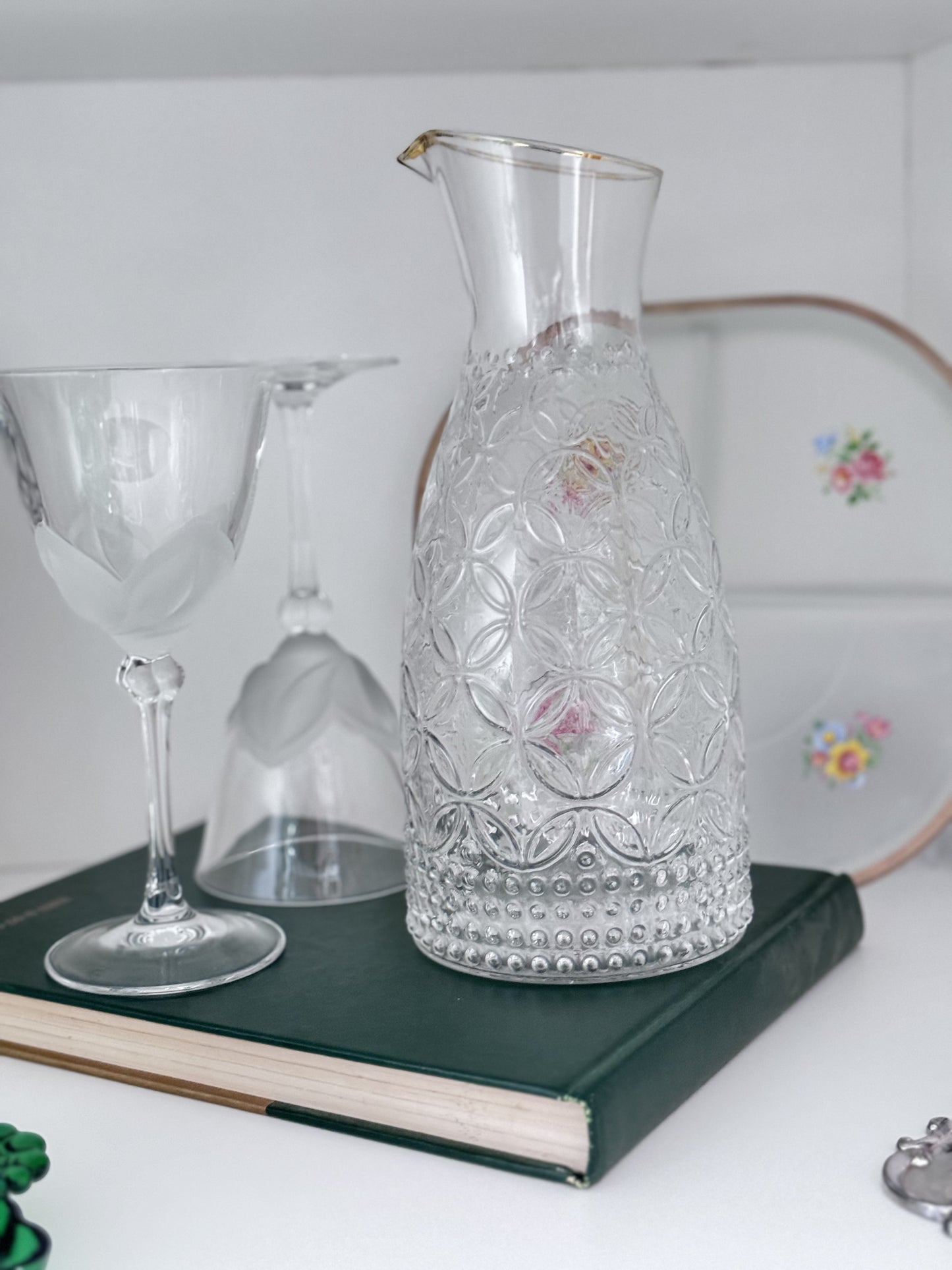 Durand Crystal Wine Glass