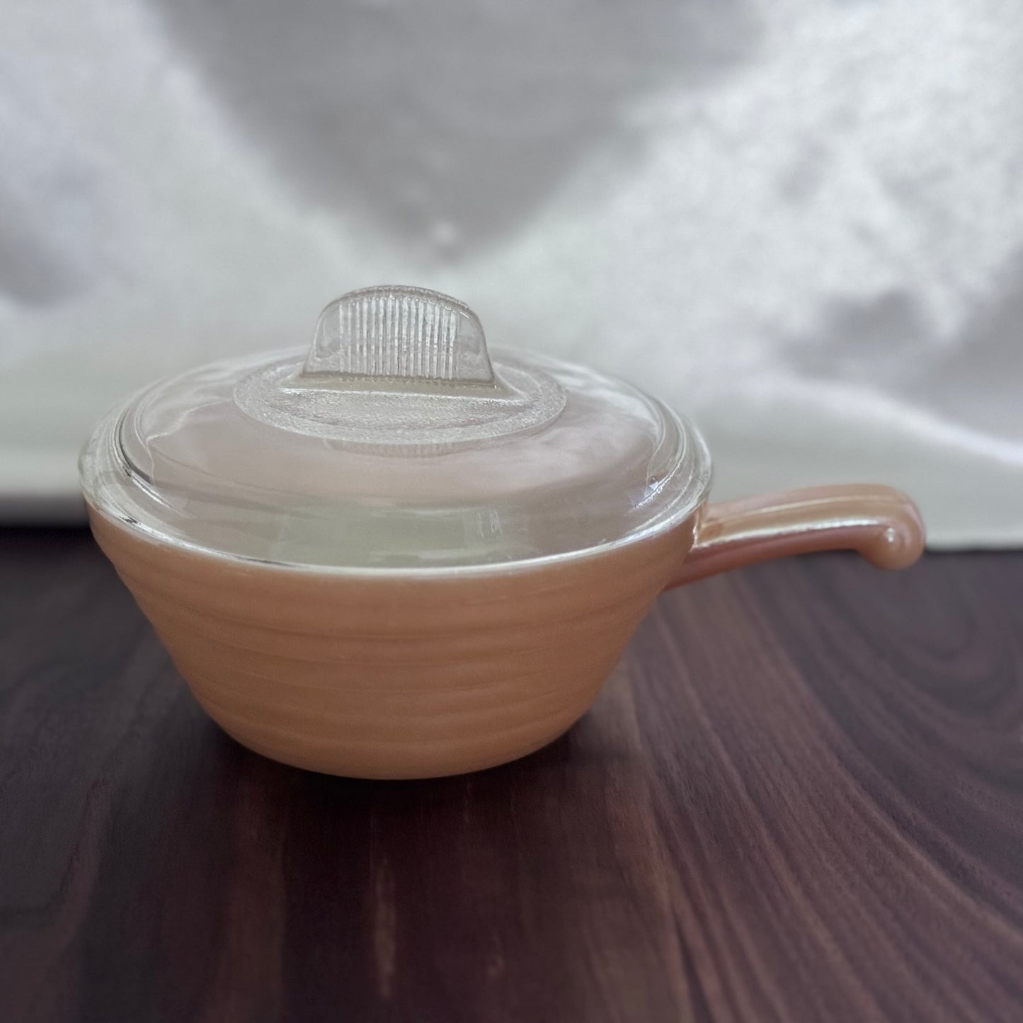 Fire King Lidded Baker