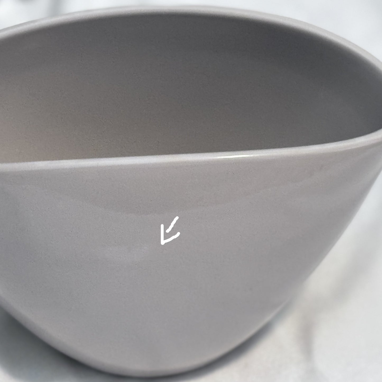 Beige and Green Planter/ Vase