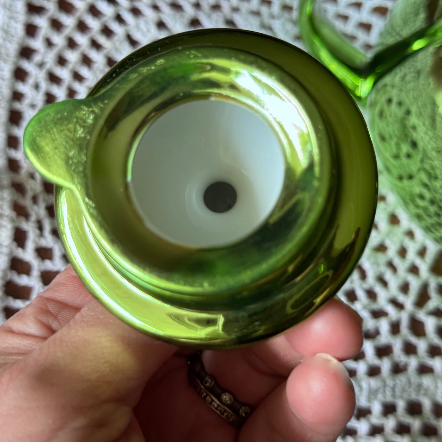 Torre & Tagus Green Teapot