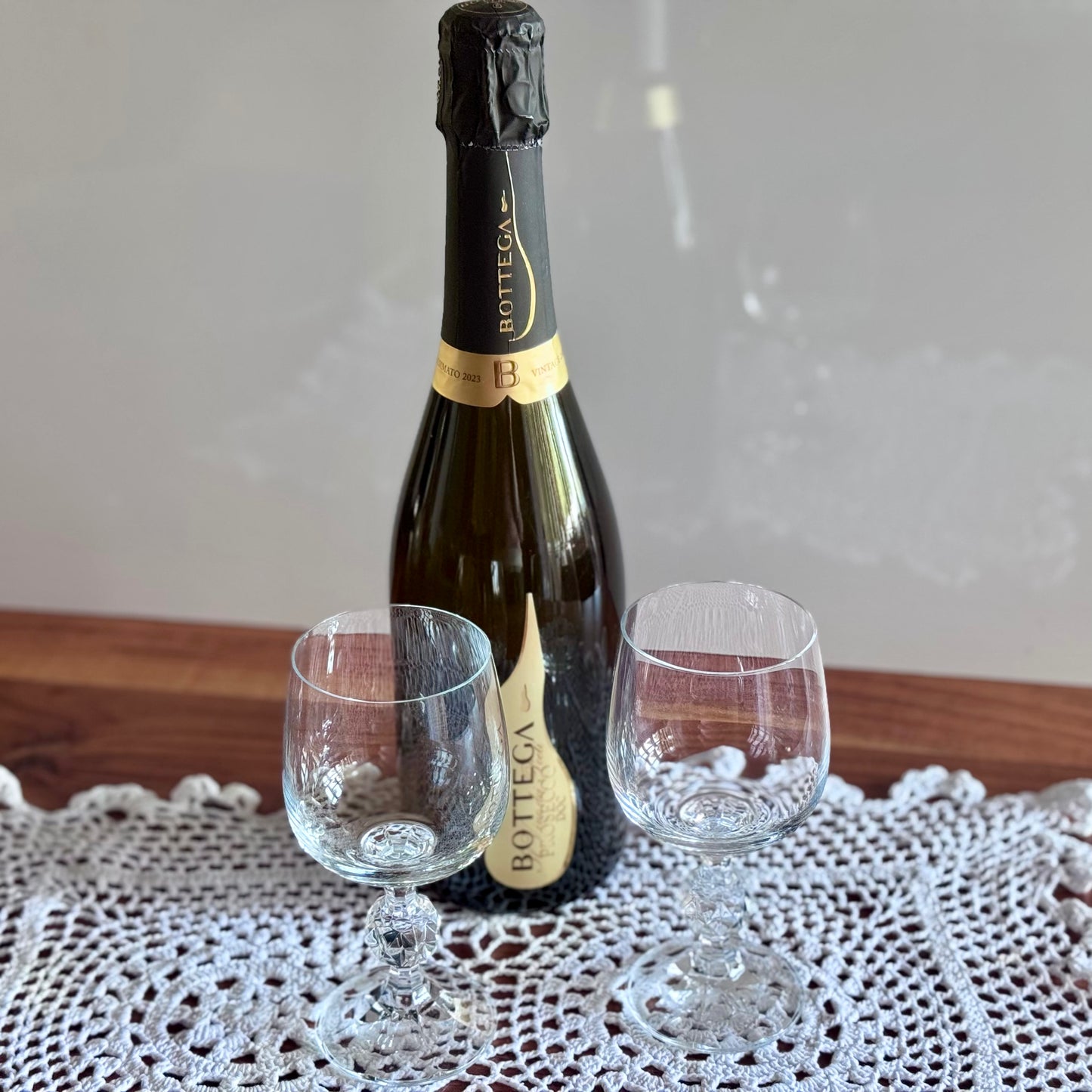 Bohemian Crystal Goblets