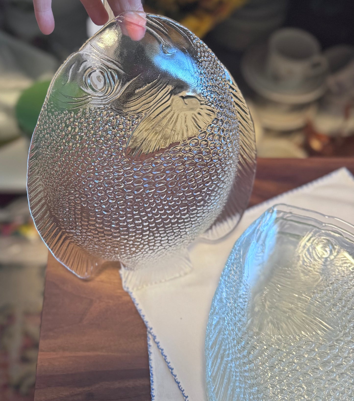 Arcoroc France Fish Plates