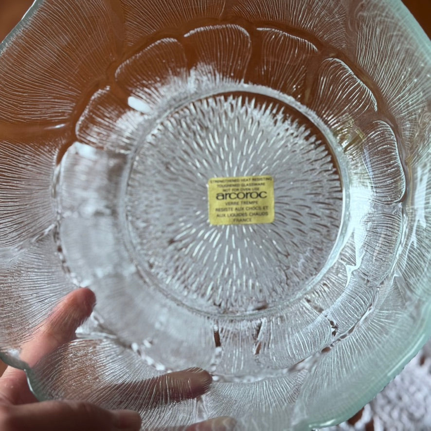 Arcoroc 'Fleur' Dessert/Salad Bowls