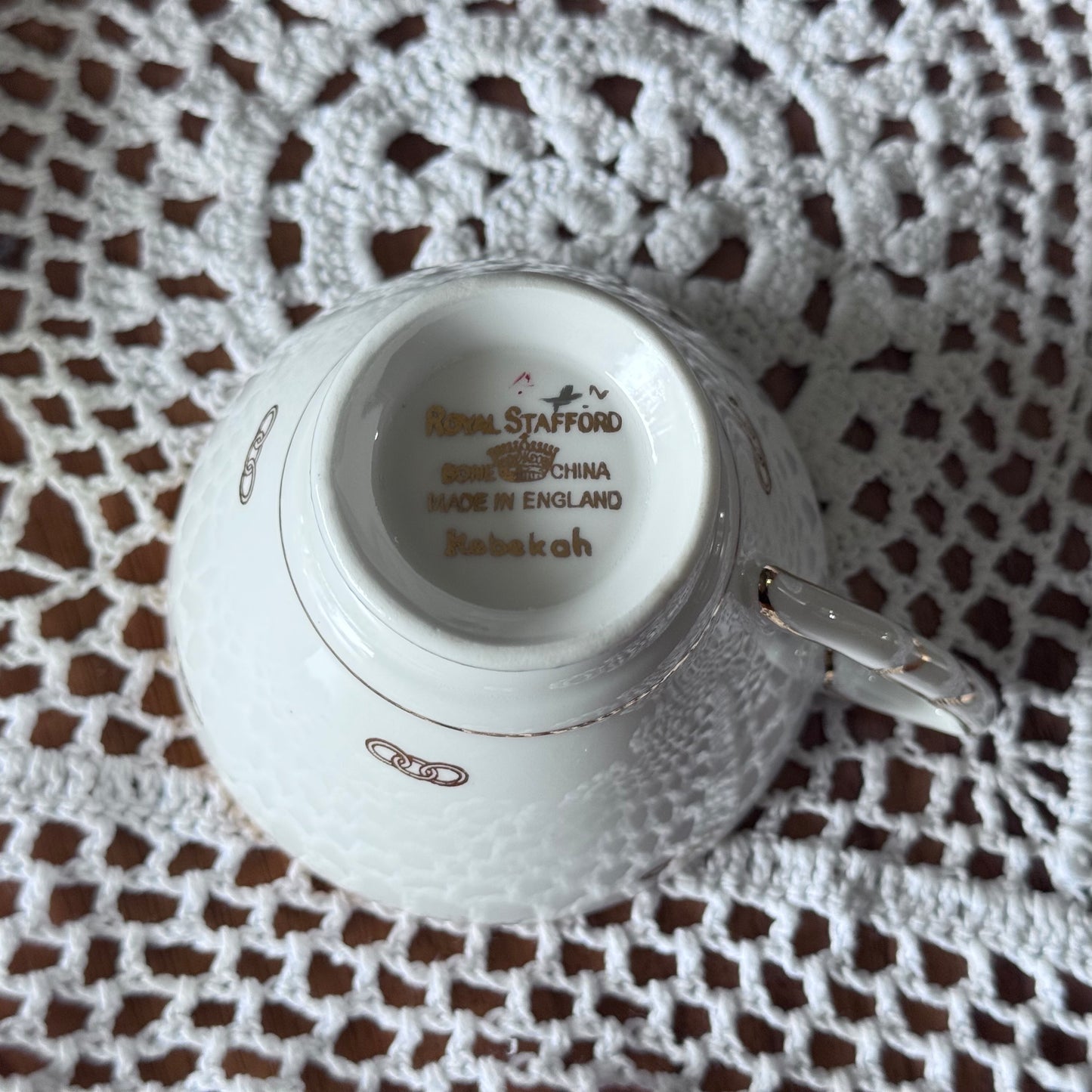 Royal Stafford 'Rebekah' Teacup & Saucer Set
