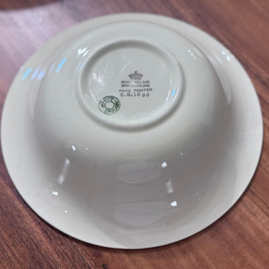 MYOTT SON & Co Hand Painted G.G. 1898 Dish Set