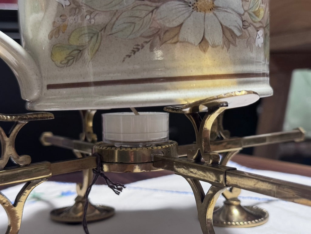 Ethan Allen Collector's Classics Adjustable Brass Trivet