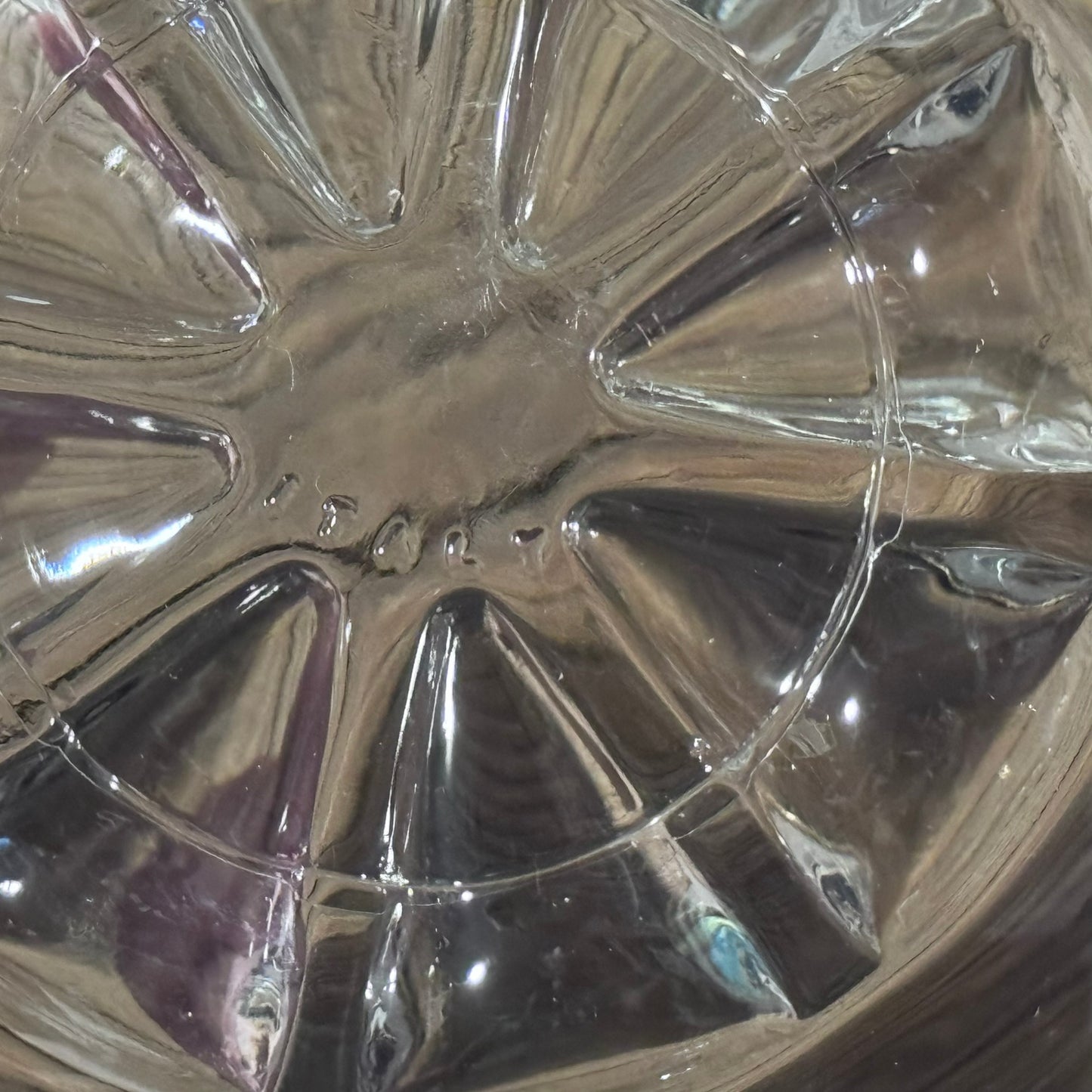 Frosted Glass Gold Wheat and Springs Crystal Bowl/Serving Set