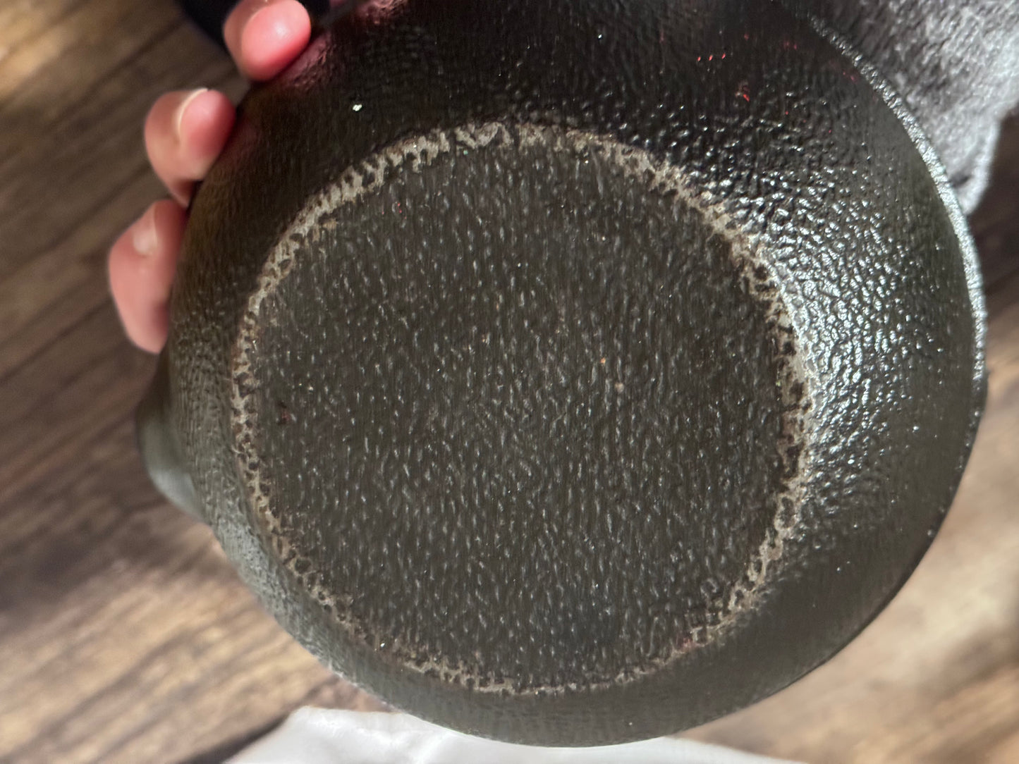 Black Cast Iron Tea Pot/Kettle