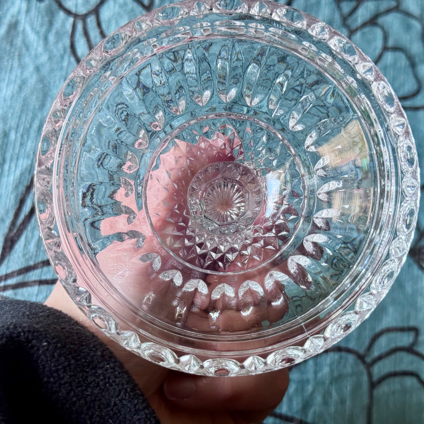 Lead Crystal Candy Dish