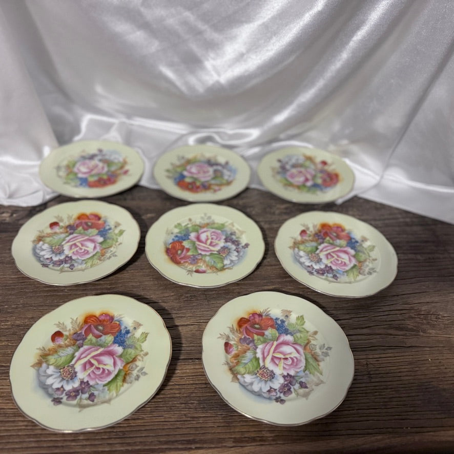 Hand Painted Saucers